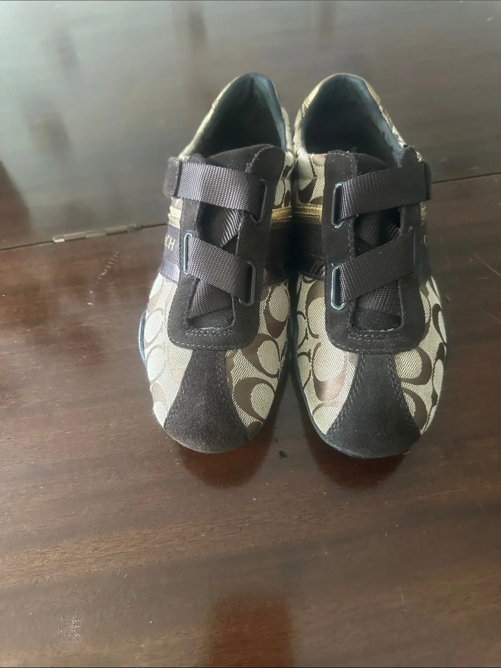 Women’s Neutral Logo-Print Slip-On Sneakers